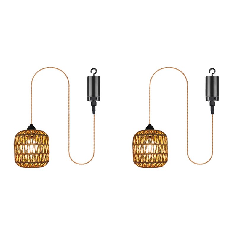 Outdoor Power For Gazebo - 2X 배터리로 작동되는 야외용 샹들리에, 가제보,