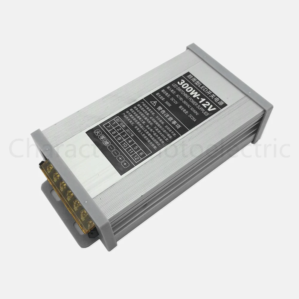 Outdoor Power Transformer - AC 187-265V LED 드라이버, 300W 12V