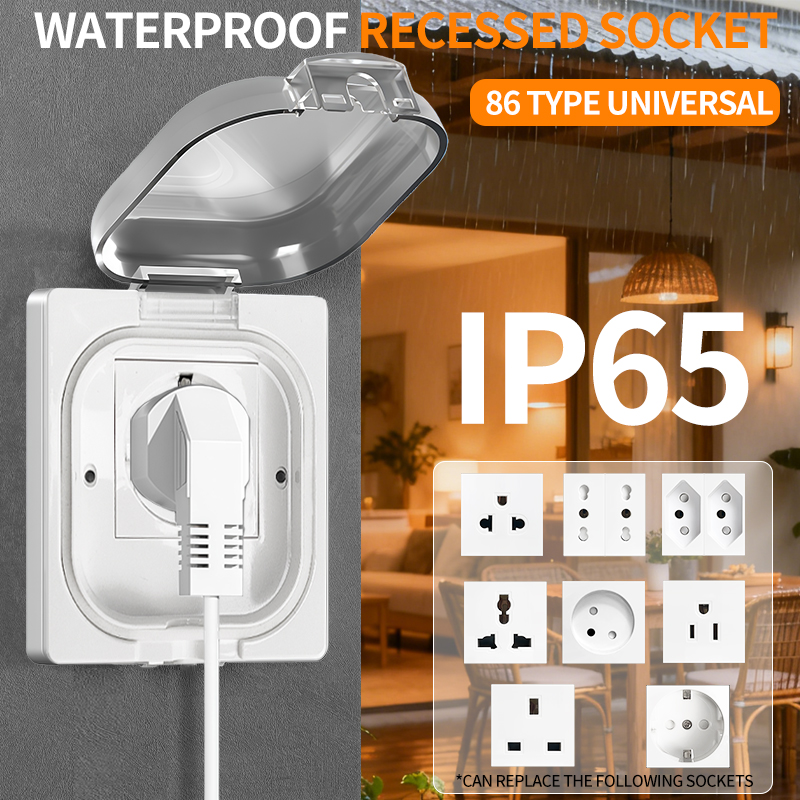 Outdoor Power Receptacle - IP65 방수 야외 소켓 16A 고출력