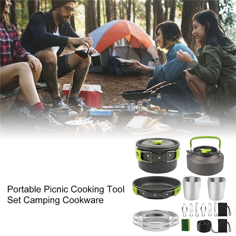 【구매자】캠핑 조리기구 휴대용 냄비 팬 컵 티포트 세트 - Outdoor Power And Equipment 리뷰 및 가격