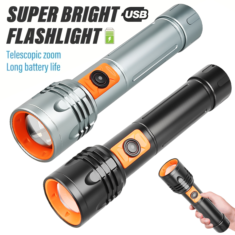 야외 캠핑 낚시를 위한 텔레스코픽 줌 슈퍼 밝은 전술  - Outdoor Power For Camping 리뷰 및 가격