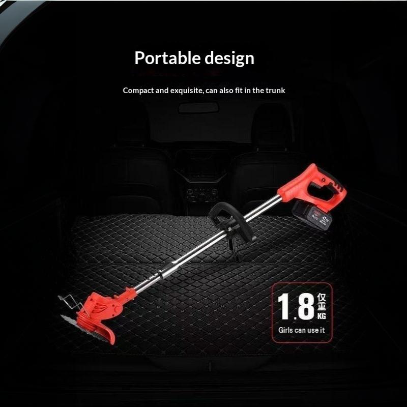 새로운 무선 휴대용 전기 잔디 트리머, 조절 가능한 잔 - Lawn Mower Battery 리뷰 및 가격