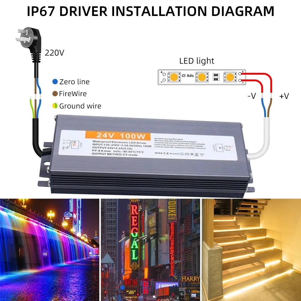 실외 방수 전원 공급 장치 IP67 조명 변압기 AC1 - Outdoor Power Transformer 리뷰 및 가격