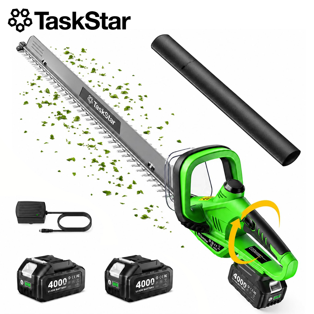 TaskStar 22인치 전기 헤지 트리머(180도 회 - Lawn Mower Battery 리뷰 및 가격