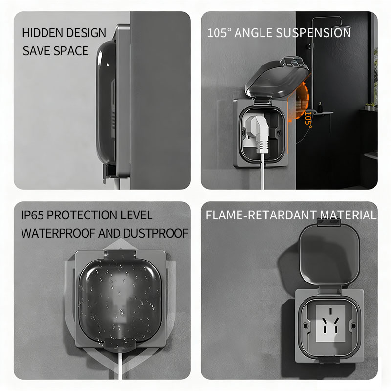 야외 방수 소켓 박스 IP65 벽면 전기 콘센트 커버  - Outdoor Power Point Cover 리뷰 및 가격