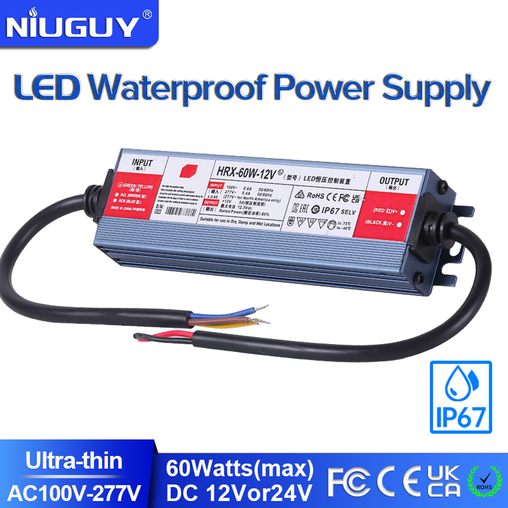 IP67 방수 전원 공급 장치 60W DC 12V 5A - Outdoor Power Transformer 리뷰 및 가격