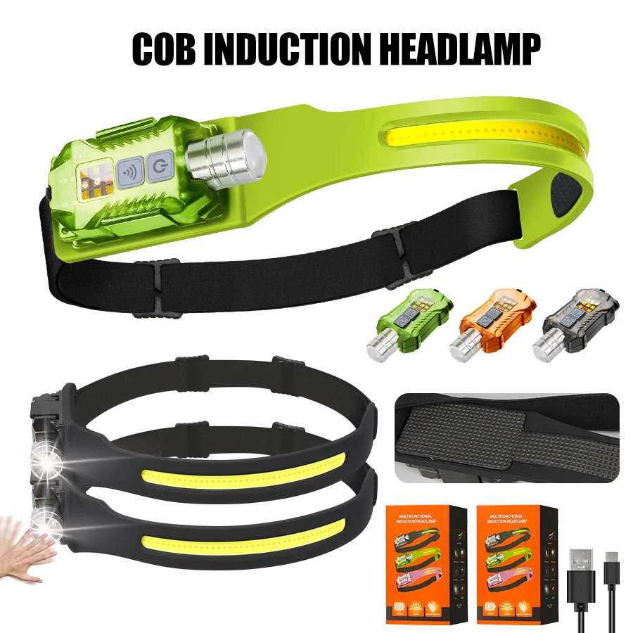 강력한 LED 헤드램프 휴대용 충전식 헤드 플래시라이트 - Outdoor Power For Camping 리뷰 및 가격